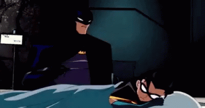 Batman Robin GIF - Batman Robin Tuck In Bed - Discover & Share GIFs