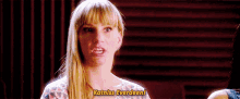Glee Brittany Pierce GIF - Glee Brittany Pierce Katniss Everdeen GIFs