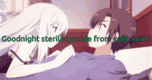 sterile anime kiss sterilecyanide goodnight sterile yujin