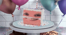 Cake Happy Birthday GIF - Cake Happy Birthday Smile GIFs