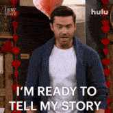 I'M Ready To Tell My Story Succinctly Charlie GIF - I'M Ready To Tell My Story Succinctly Charlie How I Met Your Father GIFs