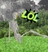 Lol Lmao GIF - Lol Lmao Skull Emoji GIFs