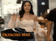 Francine Diaz Dirty Linen GIF - Francine Diaz Dirty Linen Xoxo Francine GIFs