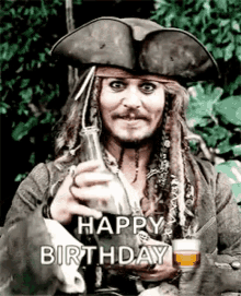 Jack Sparrow Drink GIF