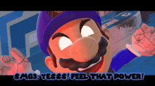 Smg4 Smg3 GIF - Smg4 Smg3 Yesss I Feel That Power GIFs