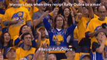 Warriors Fans Kelly Oubre GIF - Warriors Fans Kelly Oubre Warriors GIFs