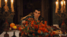 Table Slam Young King George GIF - Table Slam Young King George Queen Charlotte A Bridgerton Story GIFs