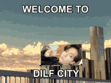 Dilf City Billboard GIF - Dilf City Billboard Jungkook GIFs