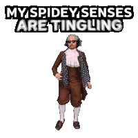 My Spidey Senses Are Tingling Spider Senses Sticker