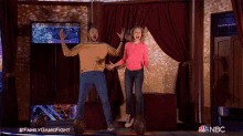 Excited Kristen Bell GIF - Excited Kristen Bell Family Game Fight GIFs
