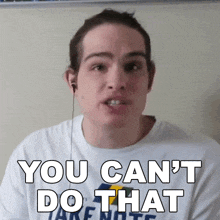 You Cant Do That Sam Johnson GIF - You Cant Do That Sam Johnson That Is Not Something You Should Do GIFs