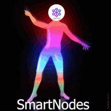 dancing man rainbow dance smart nodes cosmos staking