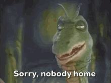 A Gift Of Munsch Nobody Home GIF - A Gift Of Munsch Nobody Home Sorry GIFs