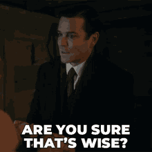 Are You Sure Thats Wise William Murdoch GIF - Are You Sure Thats Wise William Murdoch Murdoch Mysteries GIFs