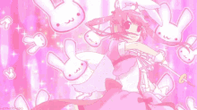 Pink Anime GIF - Pink Anime Wand GIFs