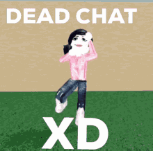 Dead Chat Roblox Girl GIF - Dead Chat Roblox Girl GIFs