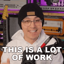 This Is A Lot Of Work Hunter Engel GIF - This Is A Lot Of Work Hunter Engel Agufish GIFs