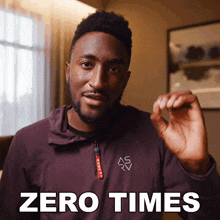 Zero Times Marques Brownlee GIF - Zero Times Marques Brownlee Not Even Once GIFs