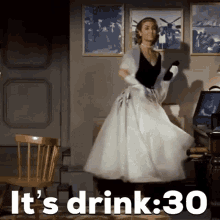 Drink30 Its5oclock Somewhere Sign GIF - Drink30 Its5oclock Somewhere Sign Drinking Time GIFs