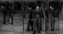 Charlie Chaplin In The Circus, 1928 GIF