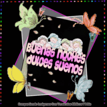 Buenas Noches Good Night GIF - Buenas Noches Good Night Butterfly GIFs