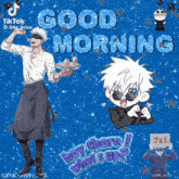 Gojo Satoru Good Morning GIF - Gojo Satoru Gojo Good Morning GIFs