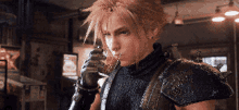Final Fantasy Vii Cloud GIF - Final Fantasy Vii Cloud Drinking GIFs