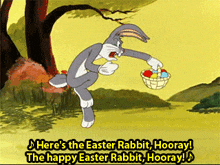 Easter Easter Bunny GIF - Easter Easter Bunny Bugs Bunny GIFs