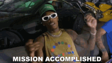 Mission Accomplished Wiz Khalifa GIF - Mission Accomplished Wiz Khalifa Mission Complete GIFs