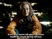 Yellowjackets Jackie Taylor GIF - Yellowjackets Jackie Taylor If You Dont Wanna Talk About The Future GIFs