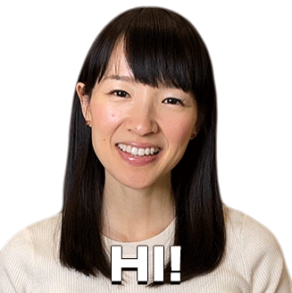 Hi Marie Kondo Sticker - Hi Marie Kondo Good Housekeeping Stickers
