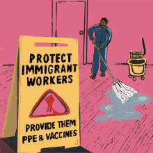 Protect Immigrant Workers Provide Them Ppe GIF - Protect Immigrant Workers Provide Them Ppe Vaccines GIFs