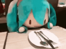 Hatsune Miku Eating GIF - Hatsune Miku Eating Crying GIFs