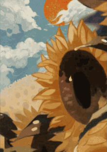onmyoji onmyoji card hiyoribo sunflower pinwheel