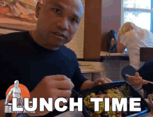 Lunch Time Munching On A Meal GIF
