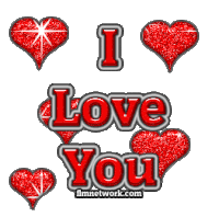a picture that says i love you with hearts