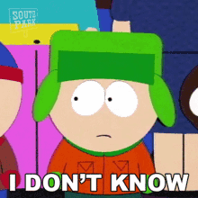 I Dont Know Kyle Broflovski GIF - I Dont Know Kyle Broflovski South Park GIFs