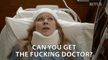Can You Get The Fucking Doctor Jen Harding GIF - Can You Get The Fucking Doctor Jen Harding Dead To Me GIFs