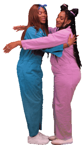 New trending GIF tagged hug scrubs hugging best…