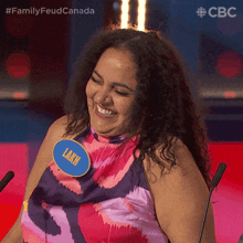 Laughing Lakh GIF - Laughing Lakh Family Feud Canada GIFs