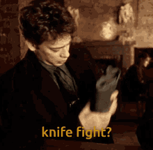 Lock Stock And Two Smoking Barrels Knife Fight GIF