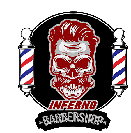 Infierno Barbershop Cut Hair Sticker - Infierno Barbershop Cut Hair Moics Stickers