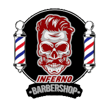 Infierno Barbershop Cut Hair Sticker - Infierno Barbershop Cut Hair Moics Stickers