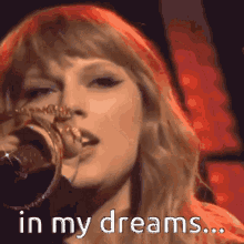 Dream Good Night Taylor Swift GIF - Dream Good Night Taylor Swift Reputation Stadium Tour GIFs