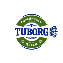 tuborg copenhagen beer label