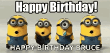 Birthday Happybirthday GIF - Birthday Happybirthday Minions GIFs