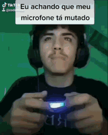 Microphone Is Muted Gaming GIF - Microphone Is Muted Gaming Tik Tok GIFs