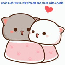 Good Night Sweetest Dreams And Sleep With Angens GIF - Good Night Sweetest Dreams And Sleep With Angens GIFs