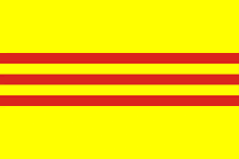 a yellow background with red stripes on it