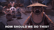 How Should We Do This Kung Fu Panda 4 GIF - How Should We Do This Kung Fu Panda 4 How Do We Go About This GIFs